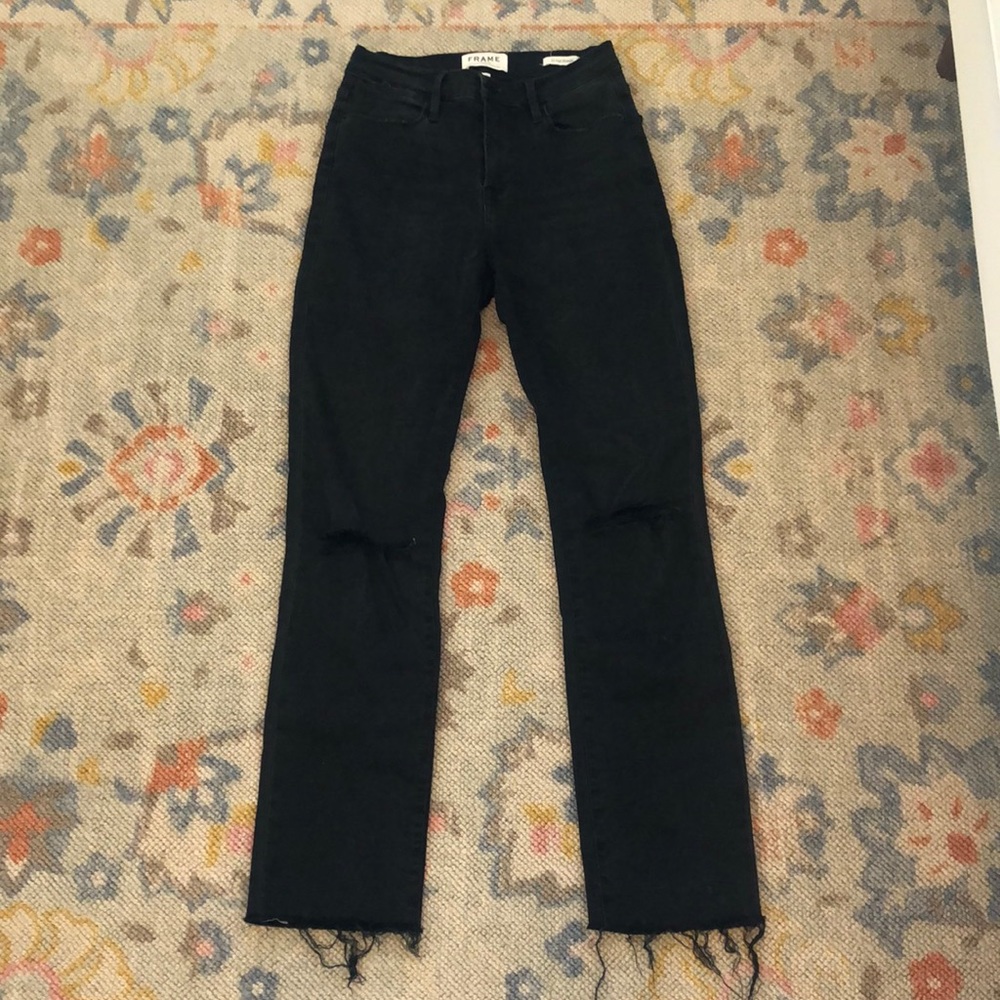 Frame le high straight 26